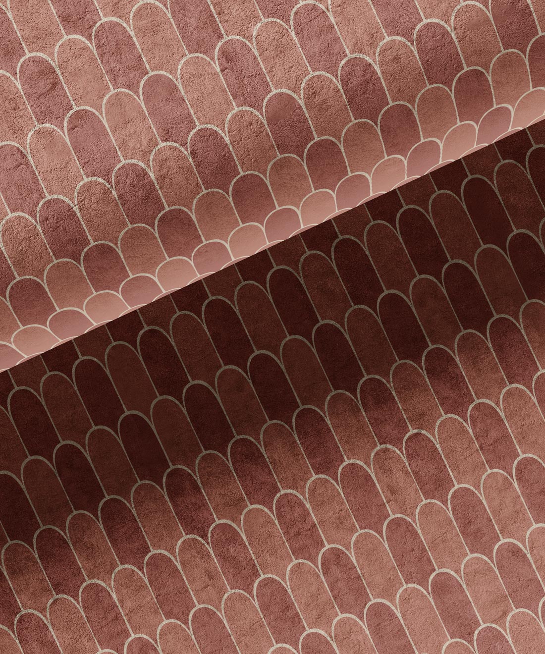 Fun fabric in brown color by Gray Benko Home