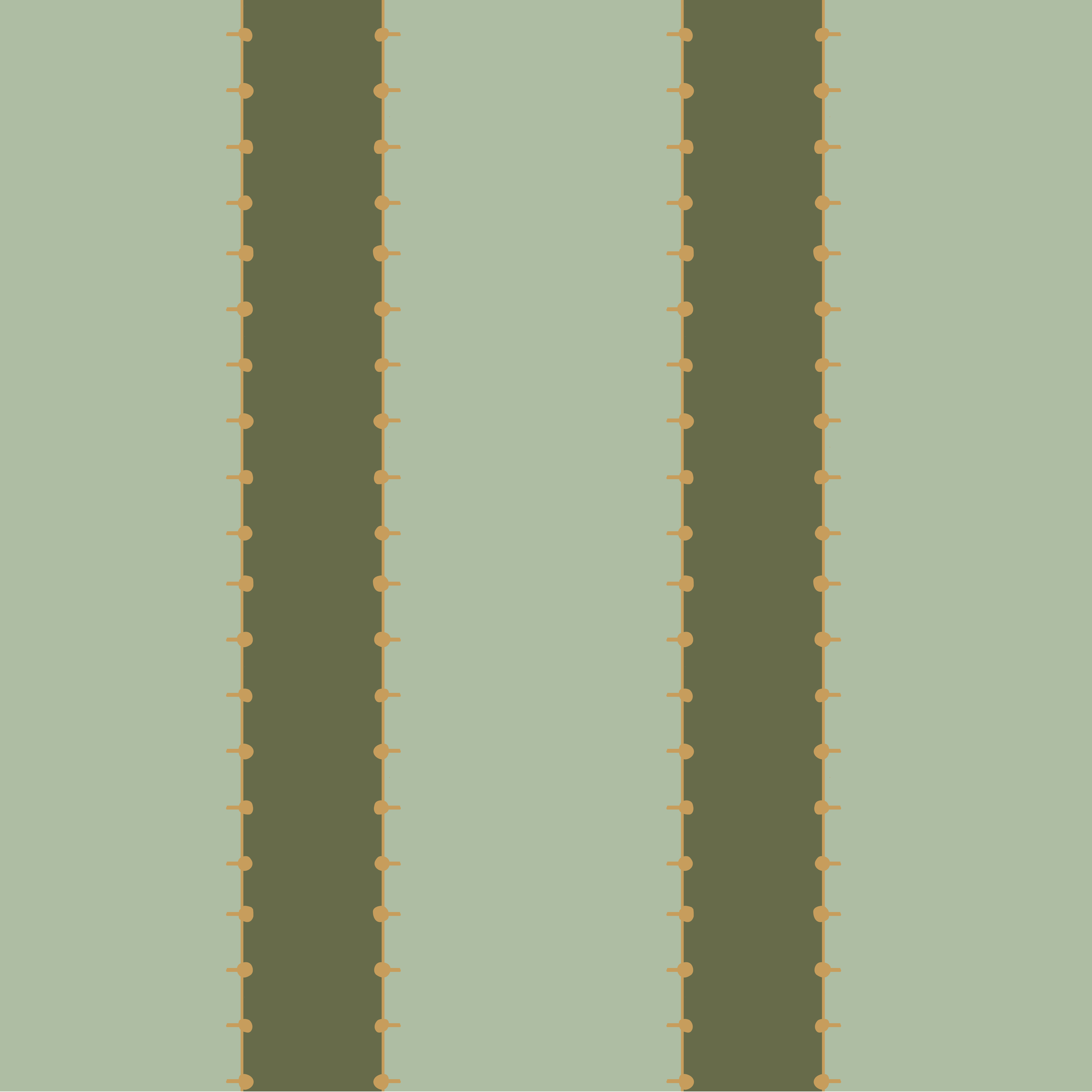 Wallpaper featuring a striped pattern with varying shades of green.