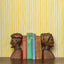 Yellow stripped wallpaper
