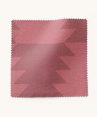 Magenta geometric fabric by Gray Benko