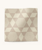 Neutral geometric patterned fabric