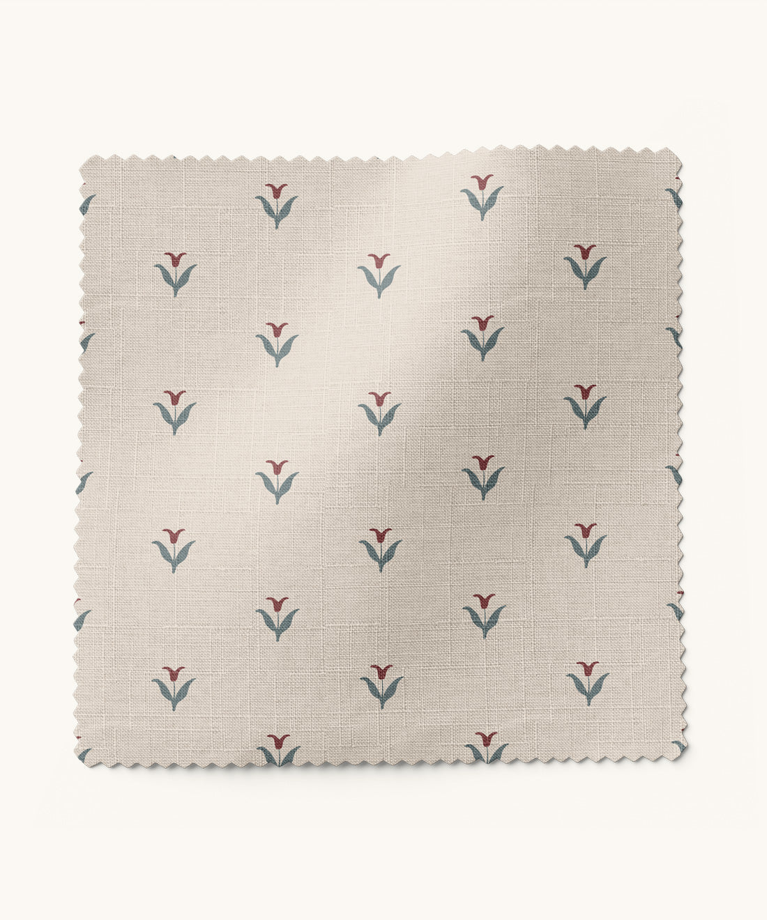 cottagecore fabric in burgundy and blue