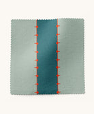 Striped fabric in dark and light blue
