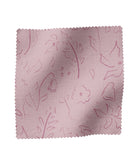 Floral patterned fabric in lavender