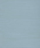 Solid light blue grasscloth wallpaper