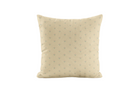 Cottagecore pillow cover in sage and ivory with subtle floral pattern