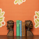 Tangerine wallpaper with oranges