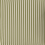 The Farris Ruffled Euro in Carlisle Stripe in Olive by Wheaton Whaley Home