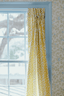 The Nora Drape in Audrey in Citrus by Wheaton Whaley Home